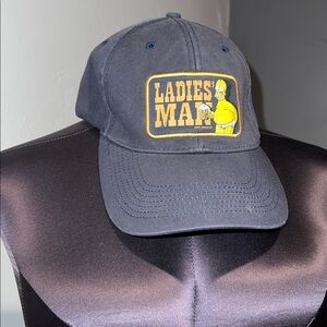 The Simpsons Collection “Ladies Man” Navy Hat!